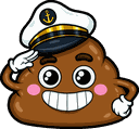 The Craptain saluting